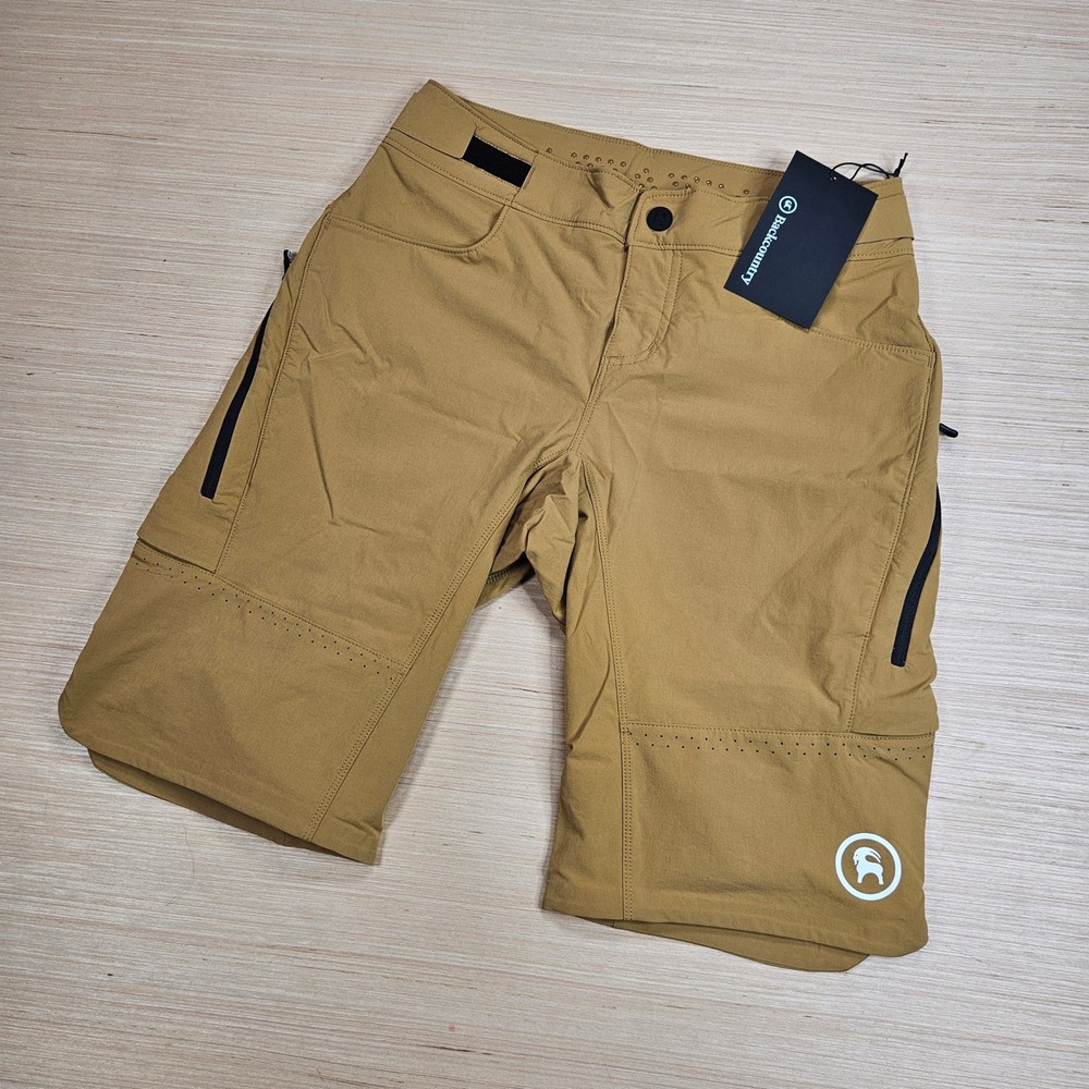 Backcountry Empire Bike Short Women 11.5in XS Bistre Brown Mountain MTB NEW